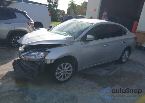 2019 Nissan Sentra Sv из США, поврежденный, VIN 3N1AB7AP9KY428311